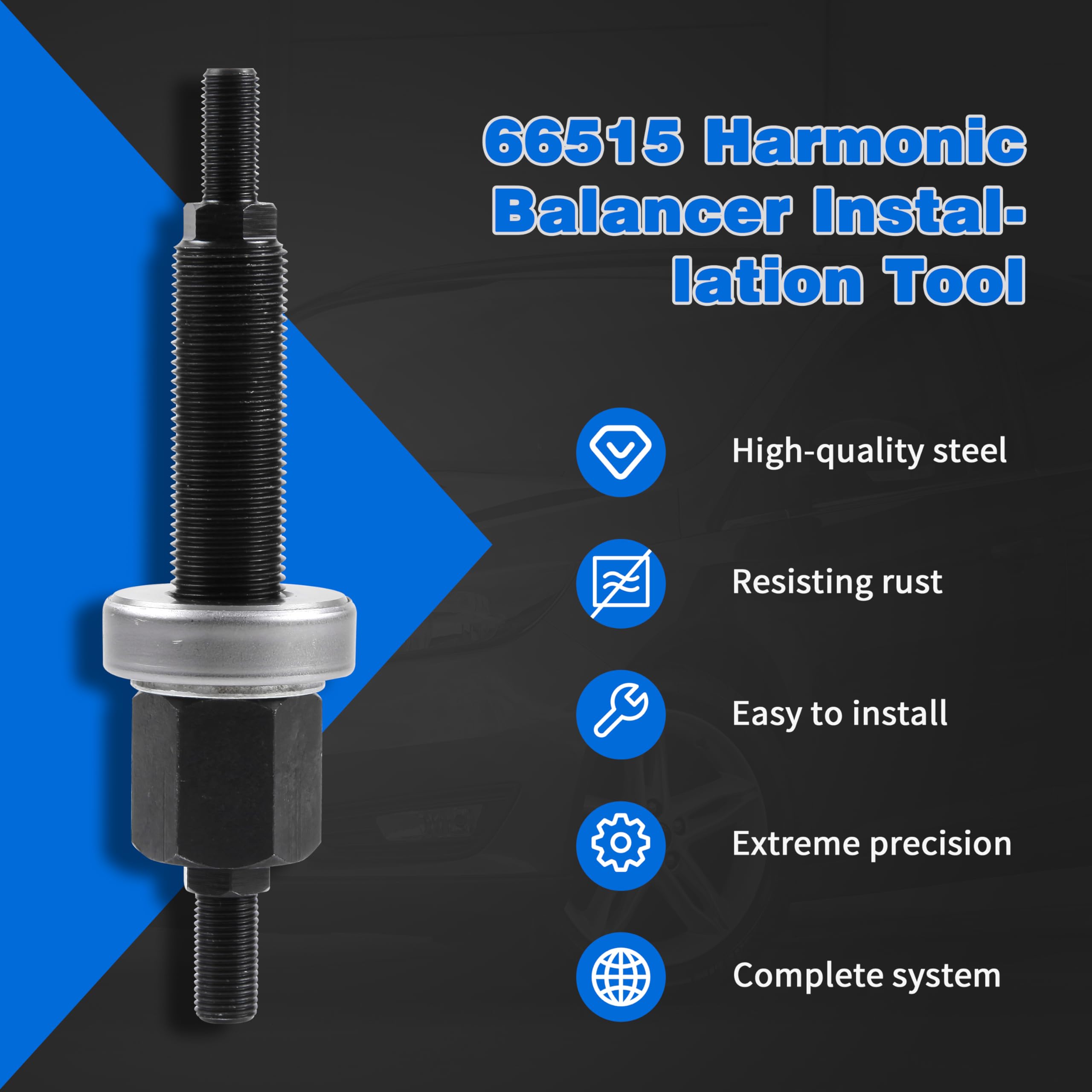 Utensile Di Installazione Per Ammortizzatore Armonico Proform 66515 - Per Chevy SBC, BBC - Silscvtt