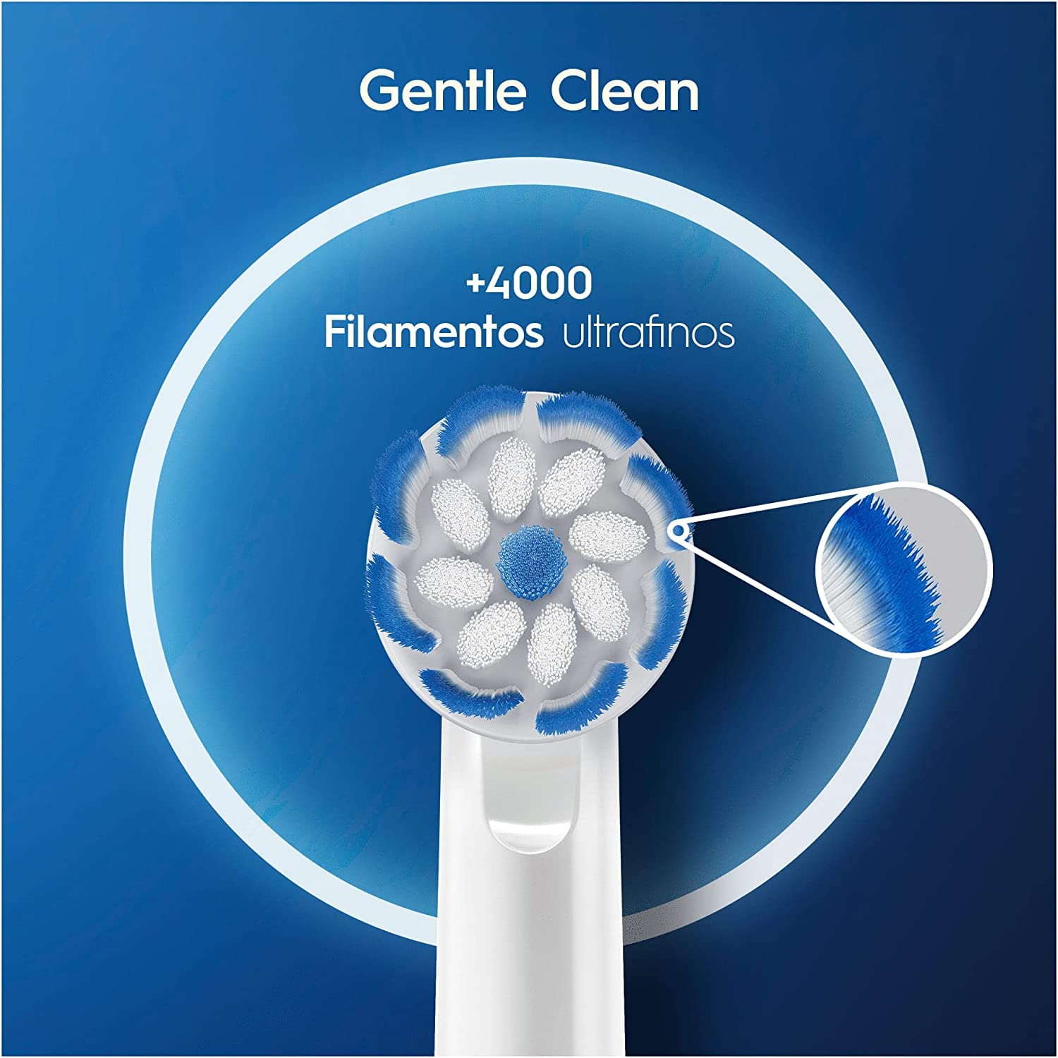 Oral-B Sensitive Clean Cabezales De Recambio, Pack De 8, Envase Reciclable, Apto para Tamaño Del Buzón