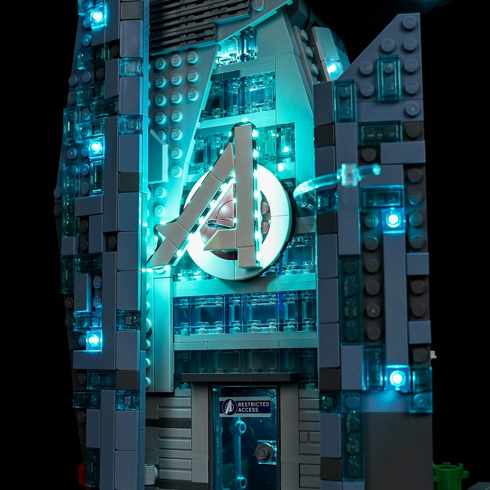 Set di luci a LED compatibile con Lego Doomsday New Avengers Tower 76352