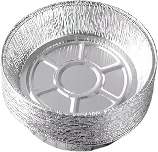 Air Fryer Sheet Liner 50 Pieces Aluminum Foil Trays | Oil Resistant Air Fryer Basket Liner For Steamer Microwave Oven Toaster And Oven Baking Restaurant Meat And