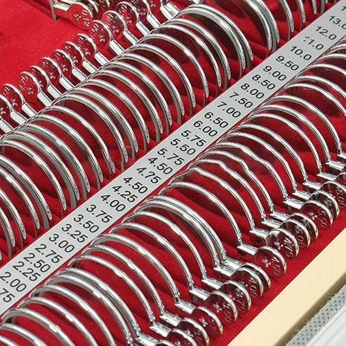 Miniatura 6 de Juego de lentes ópticas de prueba de 266 Uds., kit profesional de caja de optometría con borde de metal, marco de prueba de optometría, prueba