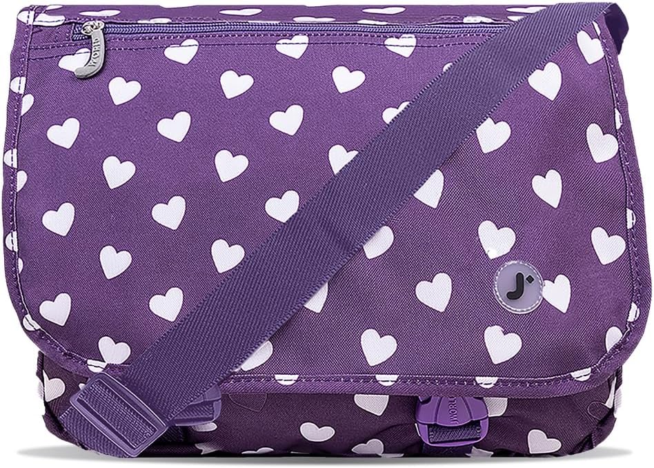 J World New York Terry Messenger Bag for Women Girls School Kids