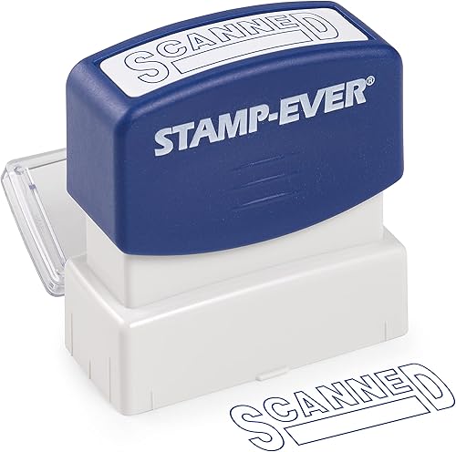 Miniatura 9 de Stamp-Ever Sello de mensaje preentintado - Marca de verificación, tinta roja - Tamaño de impresión 34" redondo