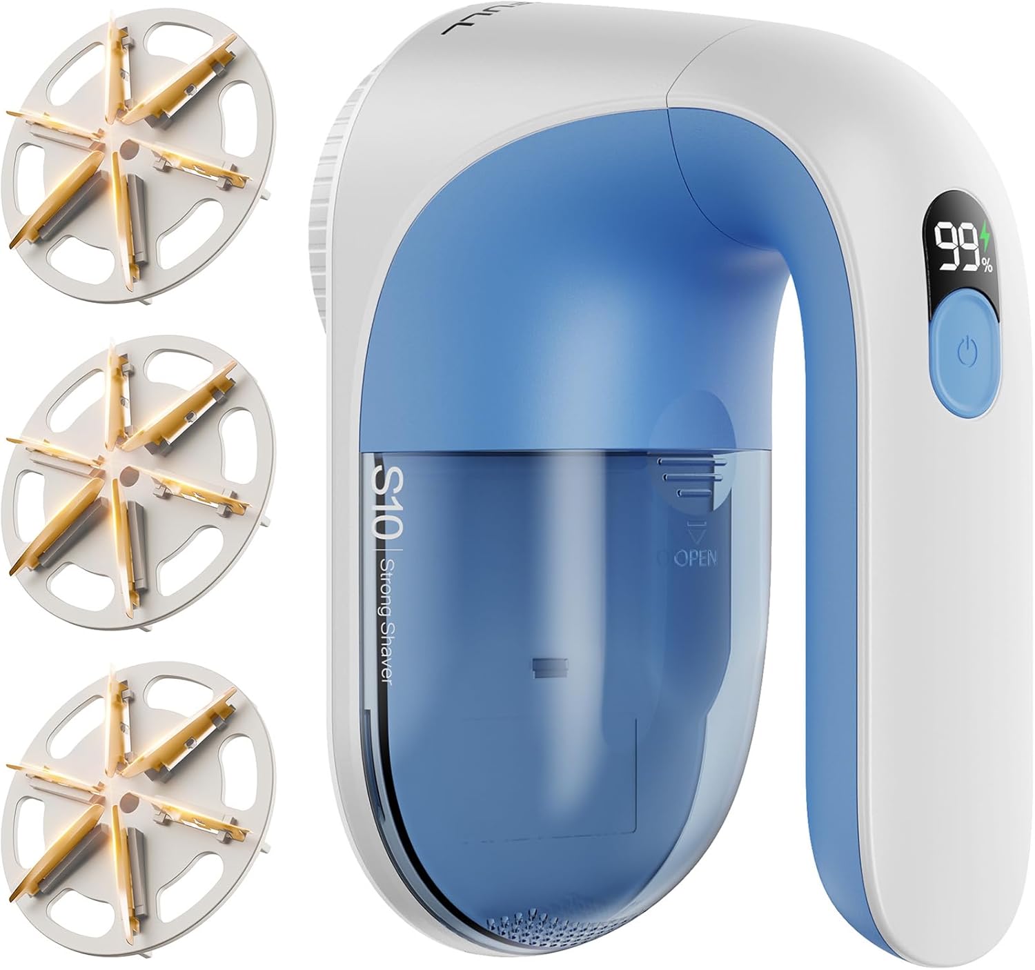 SWEETFULL Fabric Shaver, Rechargeable Lint Remover Sweater