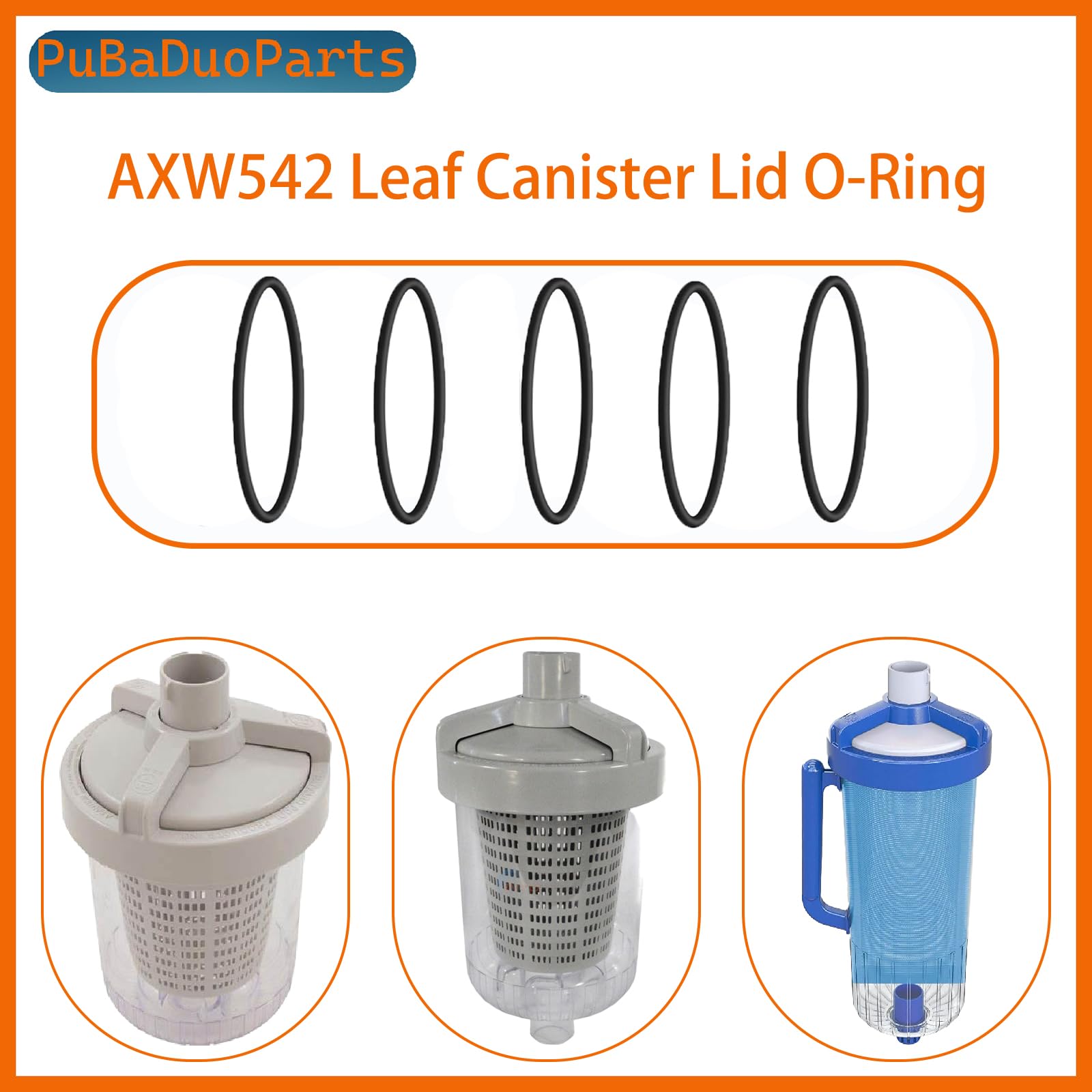 LIBERTY SEALS O-Ring Replacement For Hayward Leaf Canister W530 W560 Lid – AXW542, PTK 330