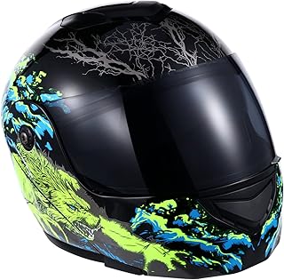 Wakauto 1Pc Capacete Facial Gorro Capacetes Para Motocicletas Para Bicicletas Capacete De Equitação Capacete De Ciclismo Capacete De Bicicleta De Sujeira Capacete De Bicicleta Capacete De