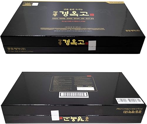 Miniatura 5 de Kwang-Dong Kyung-Ok-Go - Juego de bolsitas individuales de regalo con texto en inglés "Korean Nutritious Ginseng Tonic Stick" + tarjeta de papel de