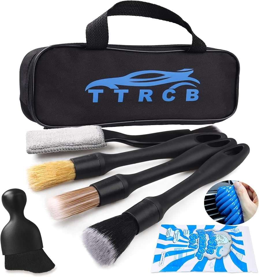 Seven-Piece Interior Detailing Brush Set product image from the current Amazon listing