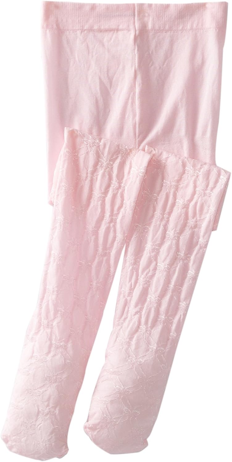 Jefferies Socks Girls 2-6x Fancy Bow 3 Pack Tight
