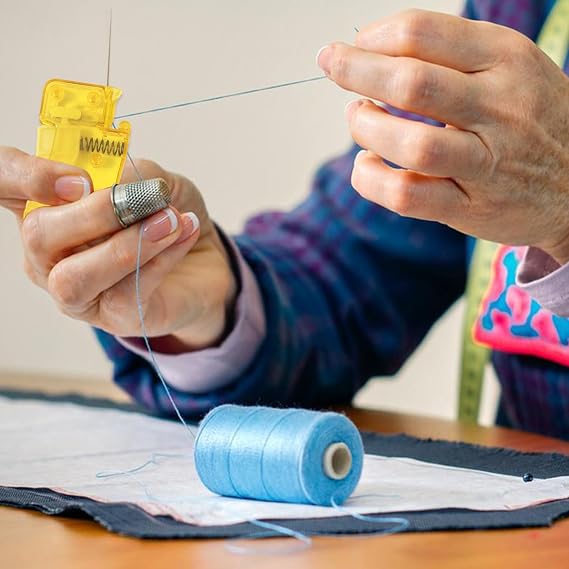 Automatic Threader for Sewing Portable, Easy, Quick Threading