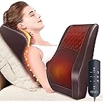 Back Massager Neck Massager with Heat, Shiatsu Massage Pillow for Pain Relief, Massagers for Neck and Back, Shoulder, Leg, Christmas Gifts for Men Women Mom Dad, Stress Relax at Home Office and Car