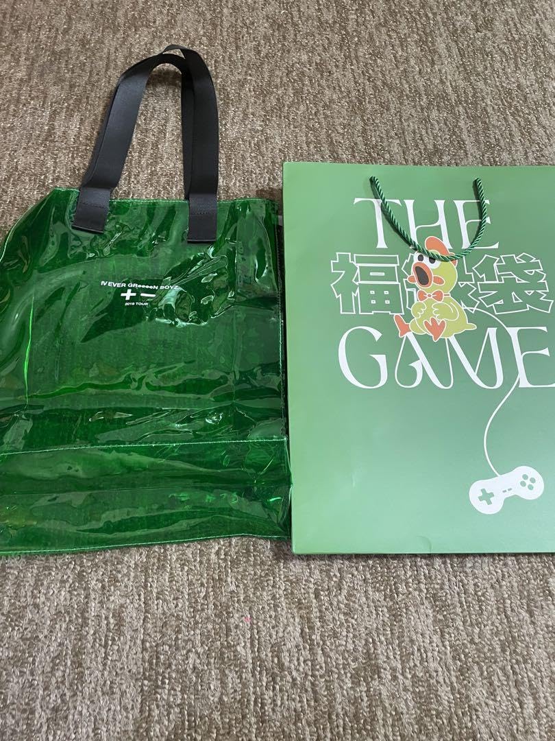 Amazon.co.jp: 2点セットGReeeeN 2023ライブツアーグッズ紙袋