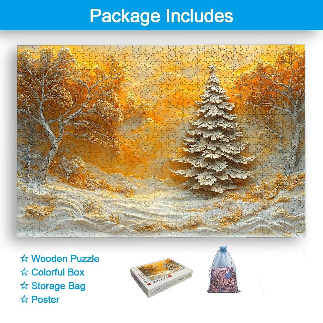 Puzzle Foresta, Puzzle 1000 Pezzi per Adulti, Regalo Donna/Uomo -2611