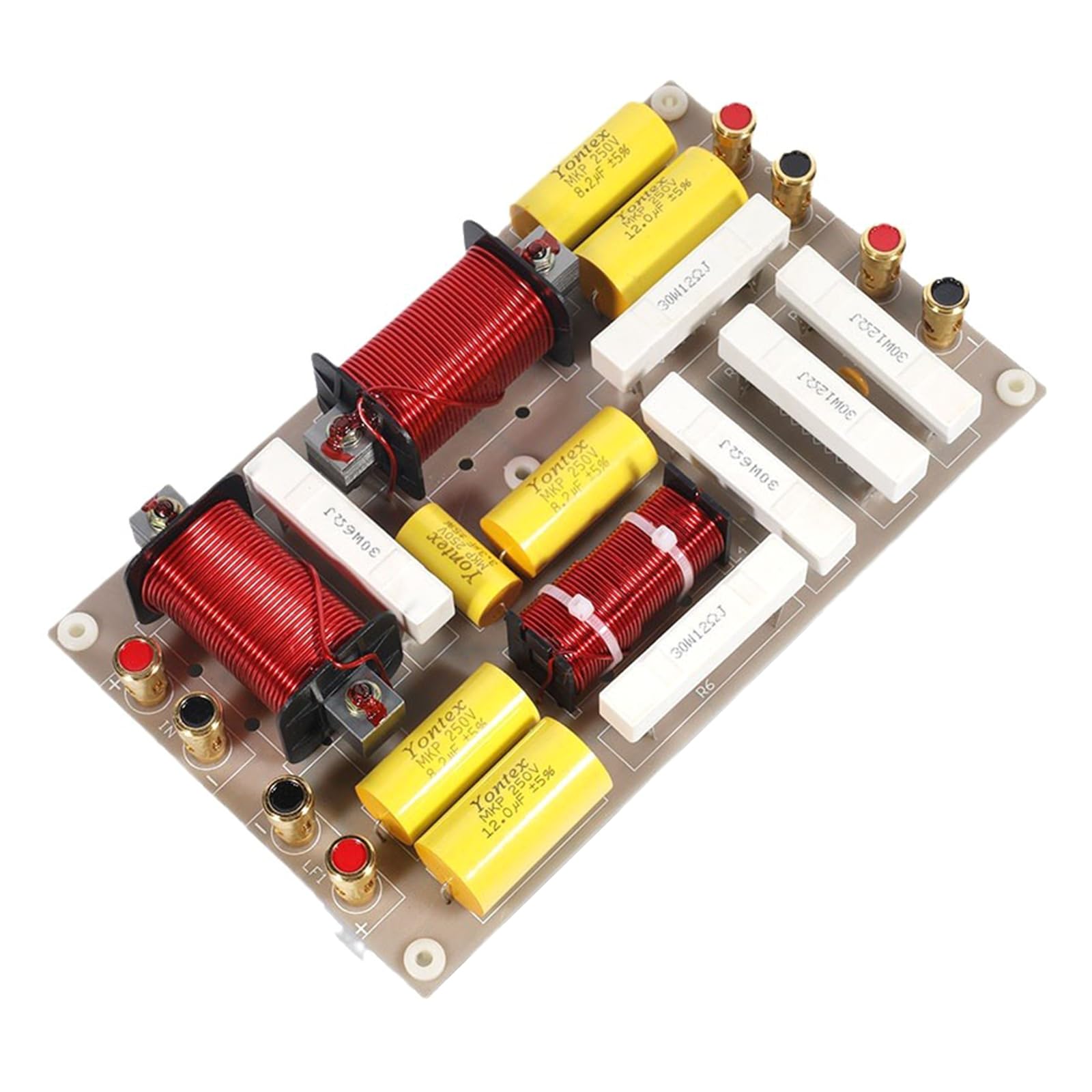 Professionelle 800 W Bühnenlautsprecher Crossovers 3/2-Wege-Frequenzteiler für Hochleistungs-Musiksysteme Heimkino