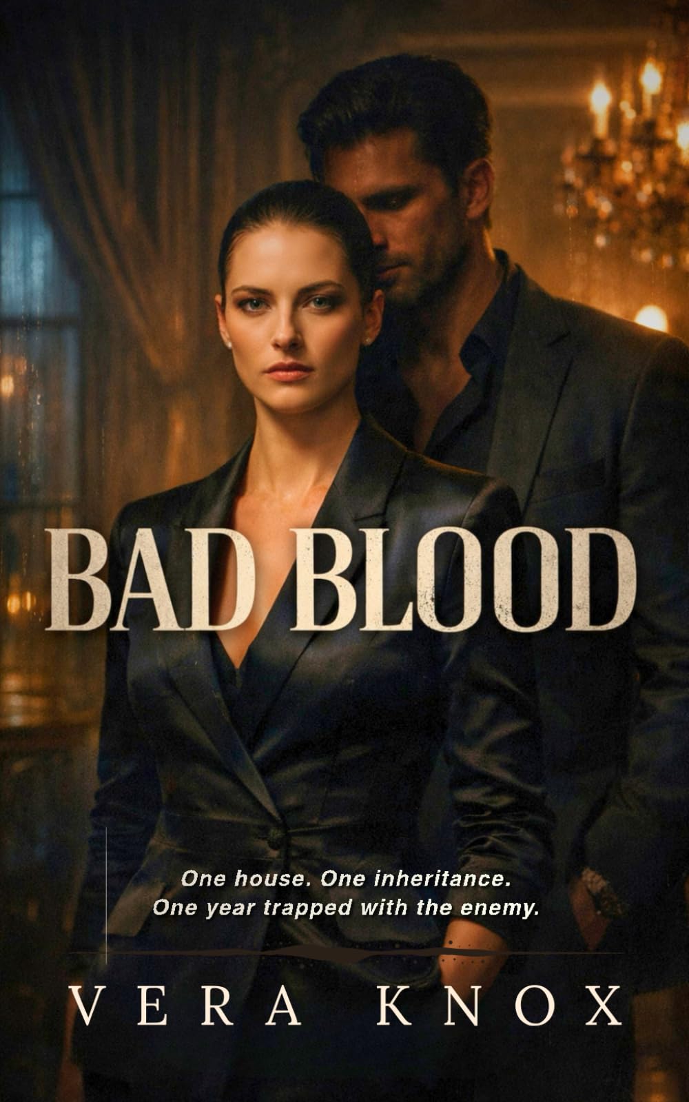 BAD BLOOD: A Dark Psychological Romance of Power, Obsession, and Forced Proximity