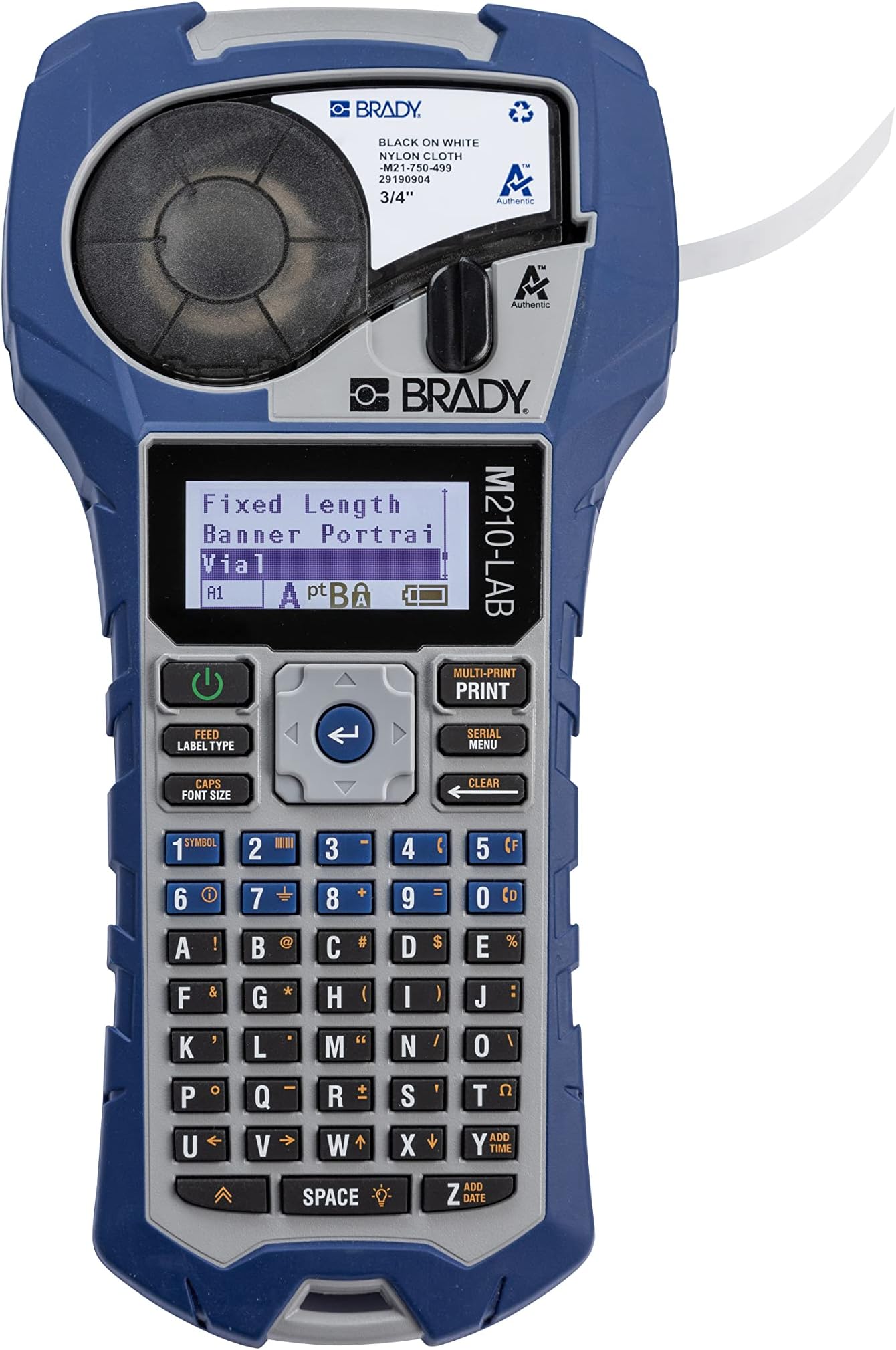 M210-LAB Portable Label Printer