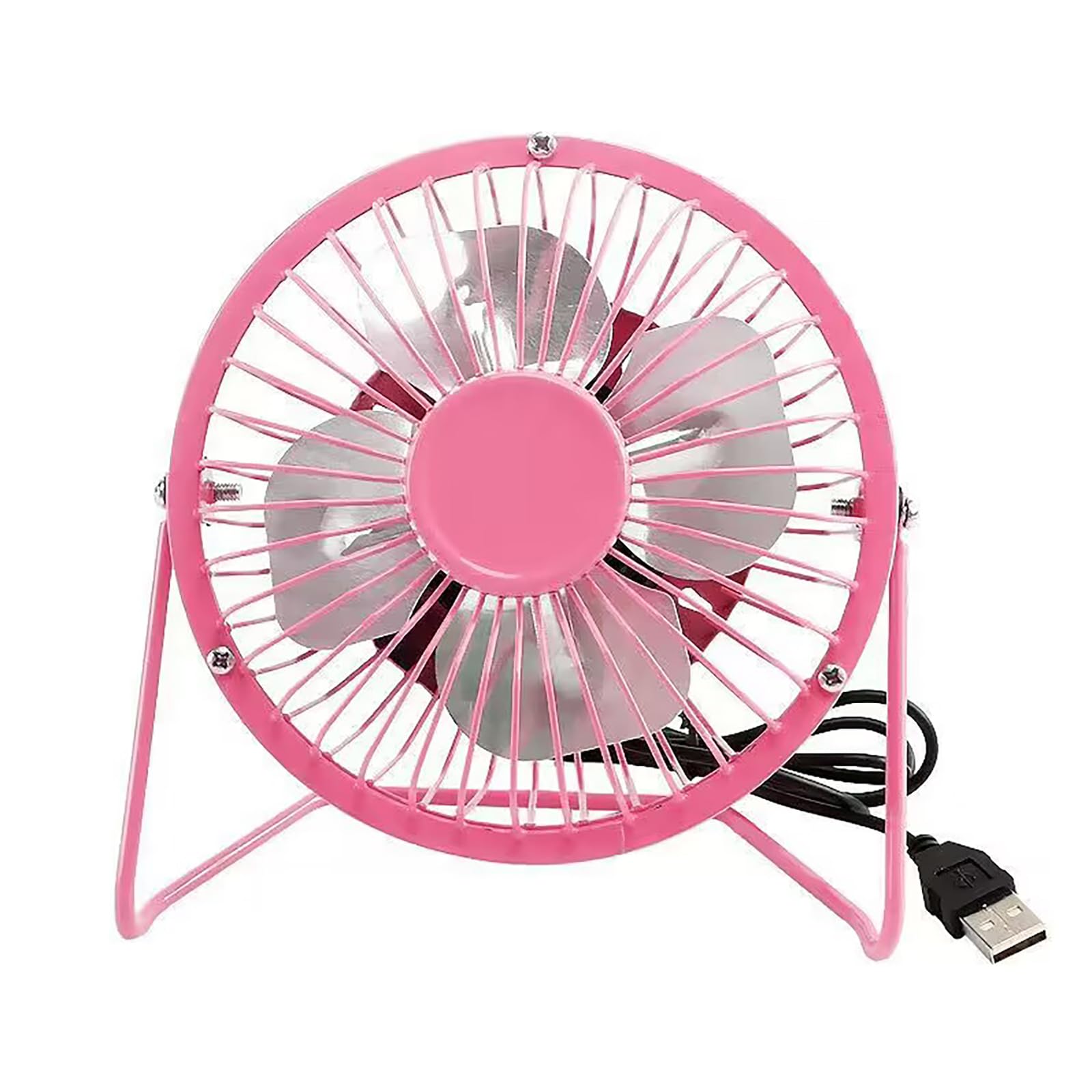 Amazon.co.jp: Sokelinn-six 4インチ 小型 USB デスクファン 金属製