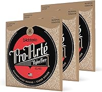 Vista 12 de D'Addario Pro Arté Cuerdas de nailon para guitarra clásica, EJ44, tensión extra dura, juego de 6 cuerdas, paquete de 1
