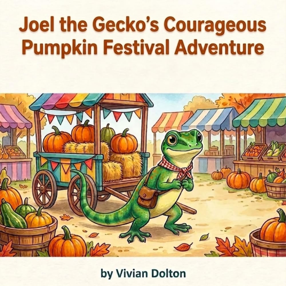 Joel the Gecko's Courageous Pumpkin Festival Adventure