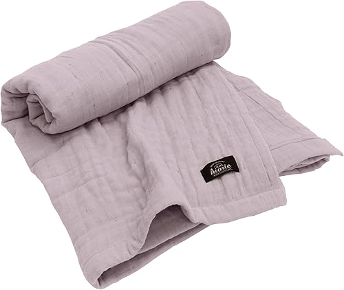 Miniatura 10 de Manta japonesa, manta de gasa de 8 capas, tamaño individual grande para cama, sofá, manta para adultos, 100% algodón, ligera, suave, transpirable,