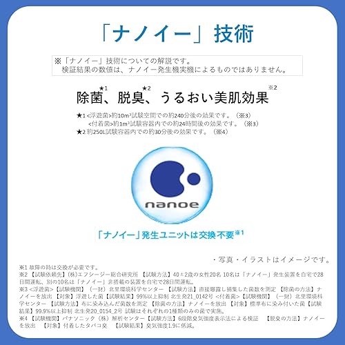 Miniatura 7 de Purificador de aire & aspirador Panasonic nanoe Generador color blanco f-gmk01-w nuevo Japón