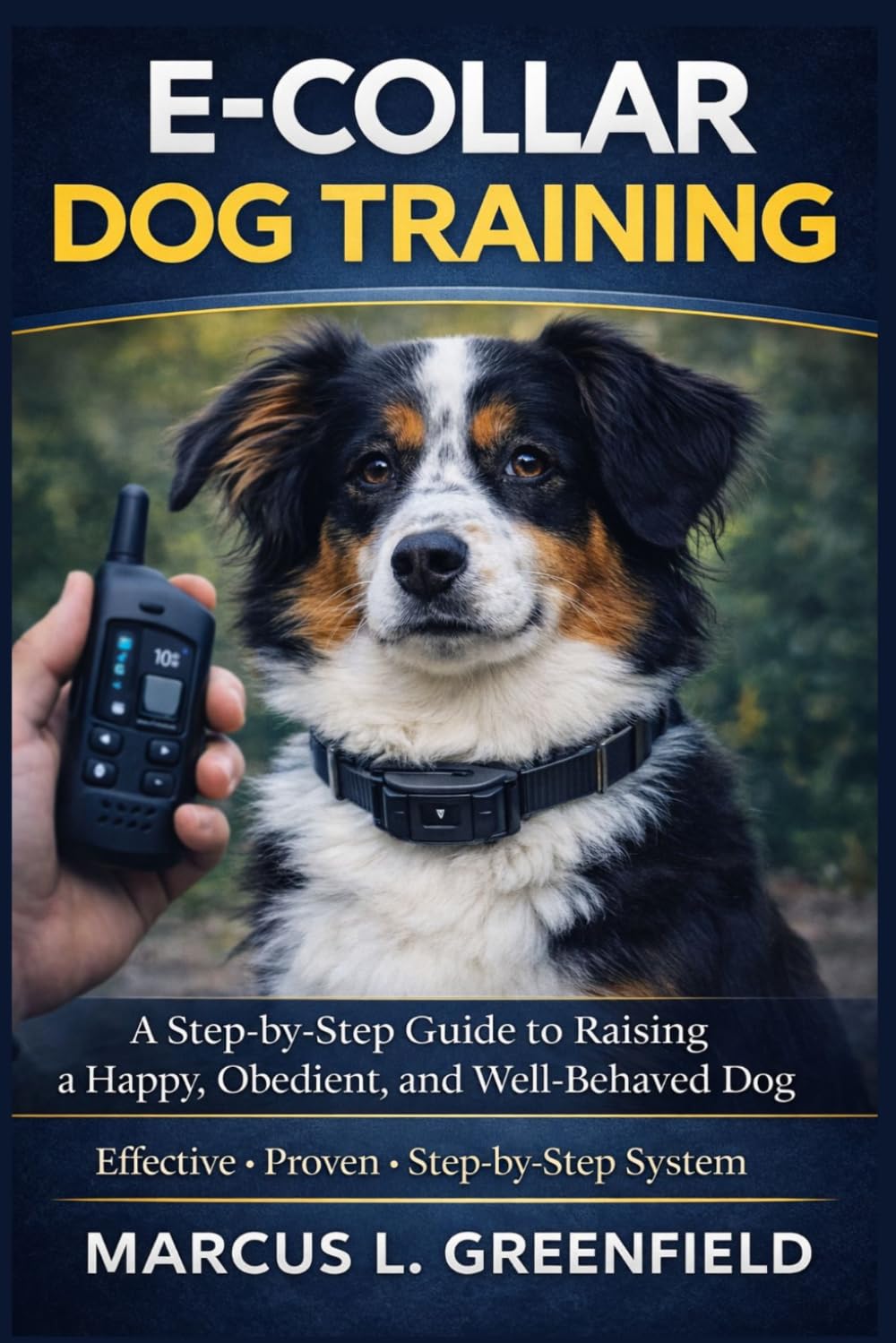 E-COLLAR DOG TRAINING: A Step-by-Step Guide to Raising a Happy, Obedient, and Well-Behaved Dog