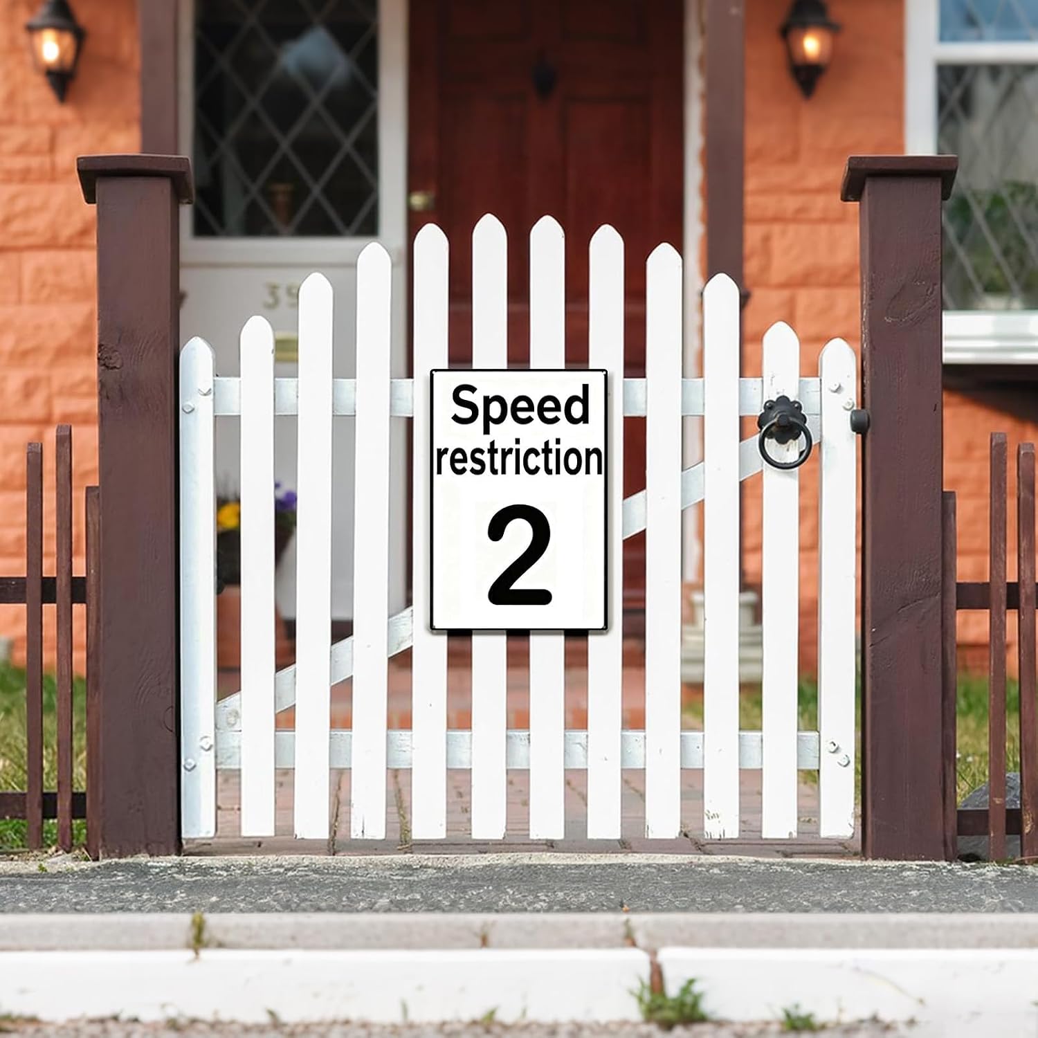 Speed Limit 2 Sign Two Fast Birthday Decor Funny Vintage Metal Signs Boys Birthday Party Decorations Retro Art Industrial Wall Decor two fast birthday decor, 8x12 Inch image 5
