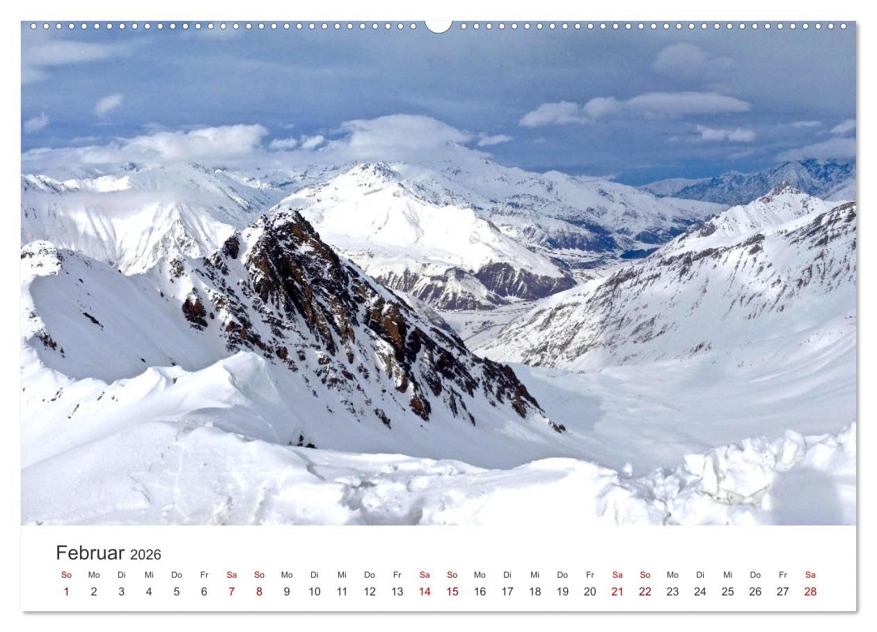 Georgien - Einmalige Landschaften (hochwertiger Premium Wandkalender 2026 DIN A2 quer), Kunstdruck in Hochglanz: Kaukasus und Schwarzmeer. (CALVENDO Orte)