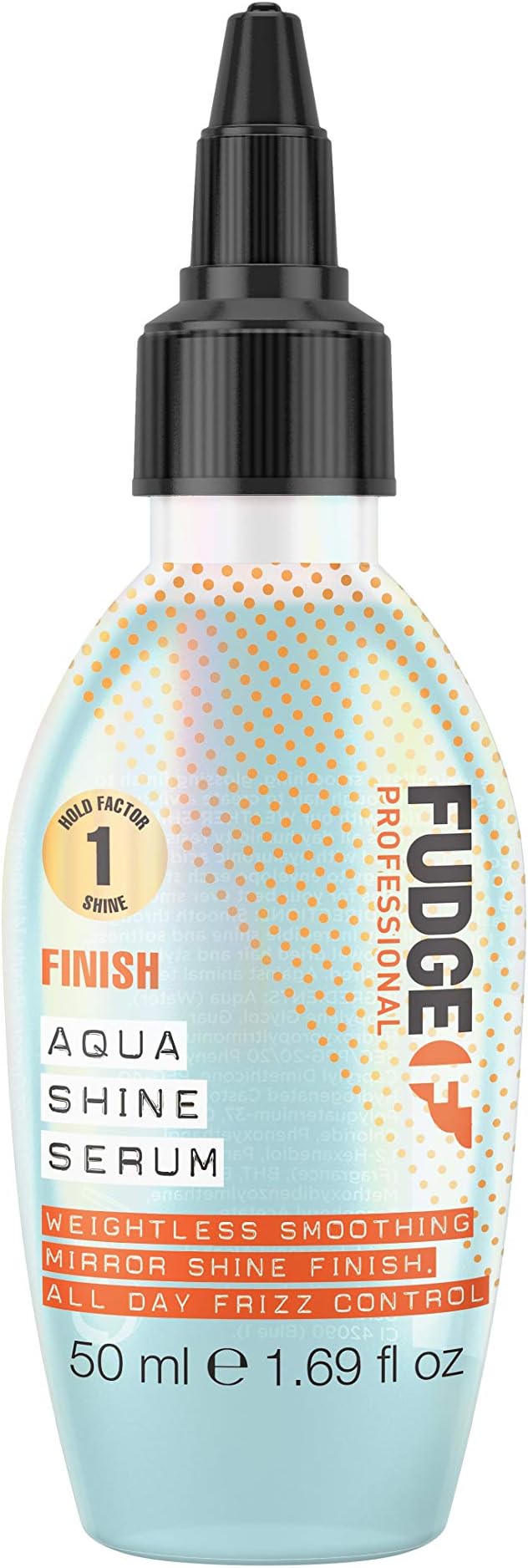 Professional Aqua Shine Hair Serum, Hyaluronic Acid, Frizz Control Water Serum For Smooth and Shiny Hair, 50 ml