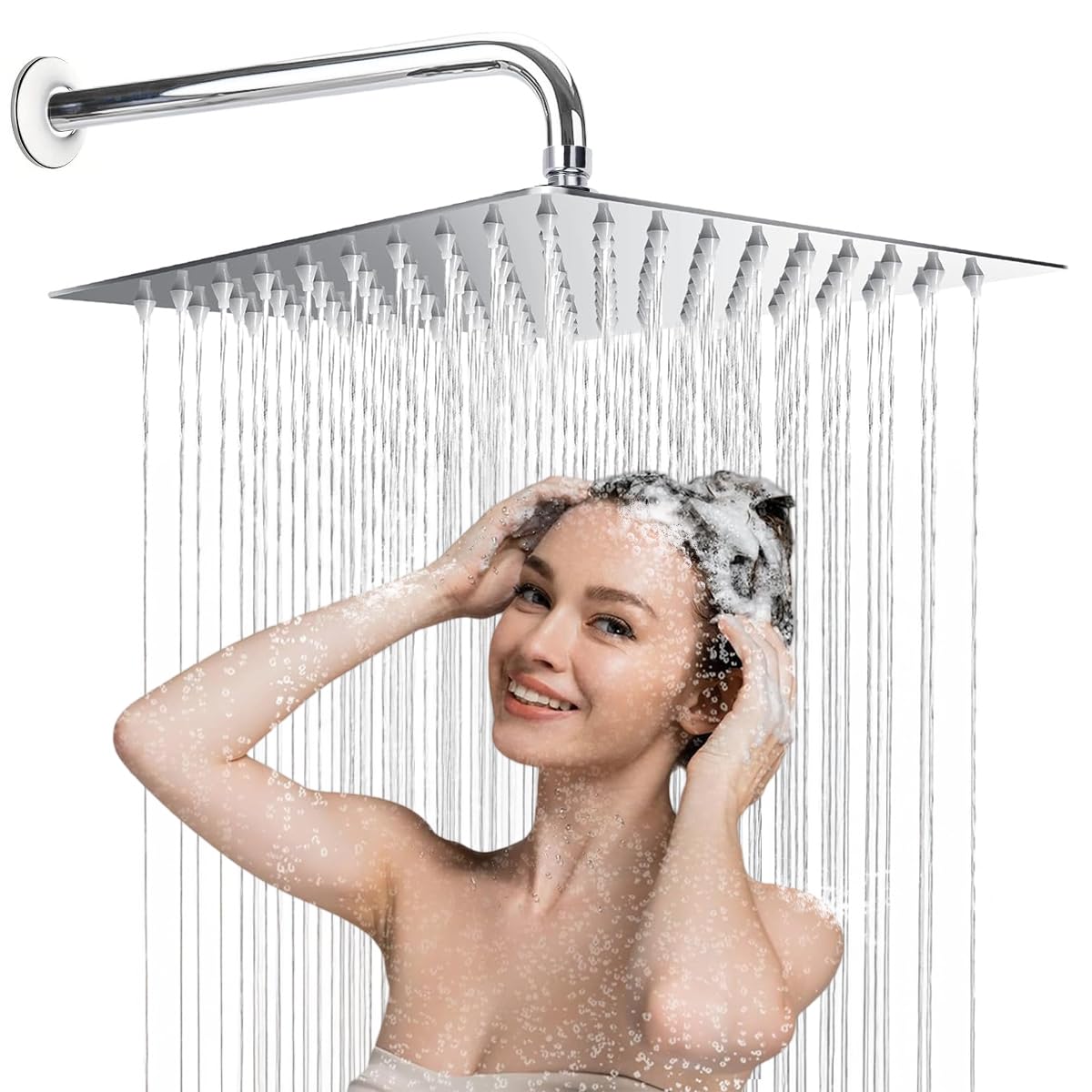 Cabezal De Ducha De Lluvia De Alta Presión De 8 Brazo... | Cuotas Sin
