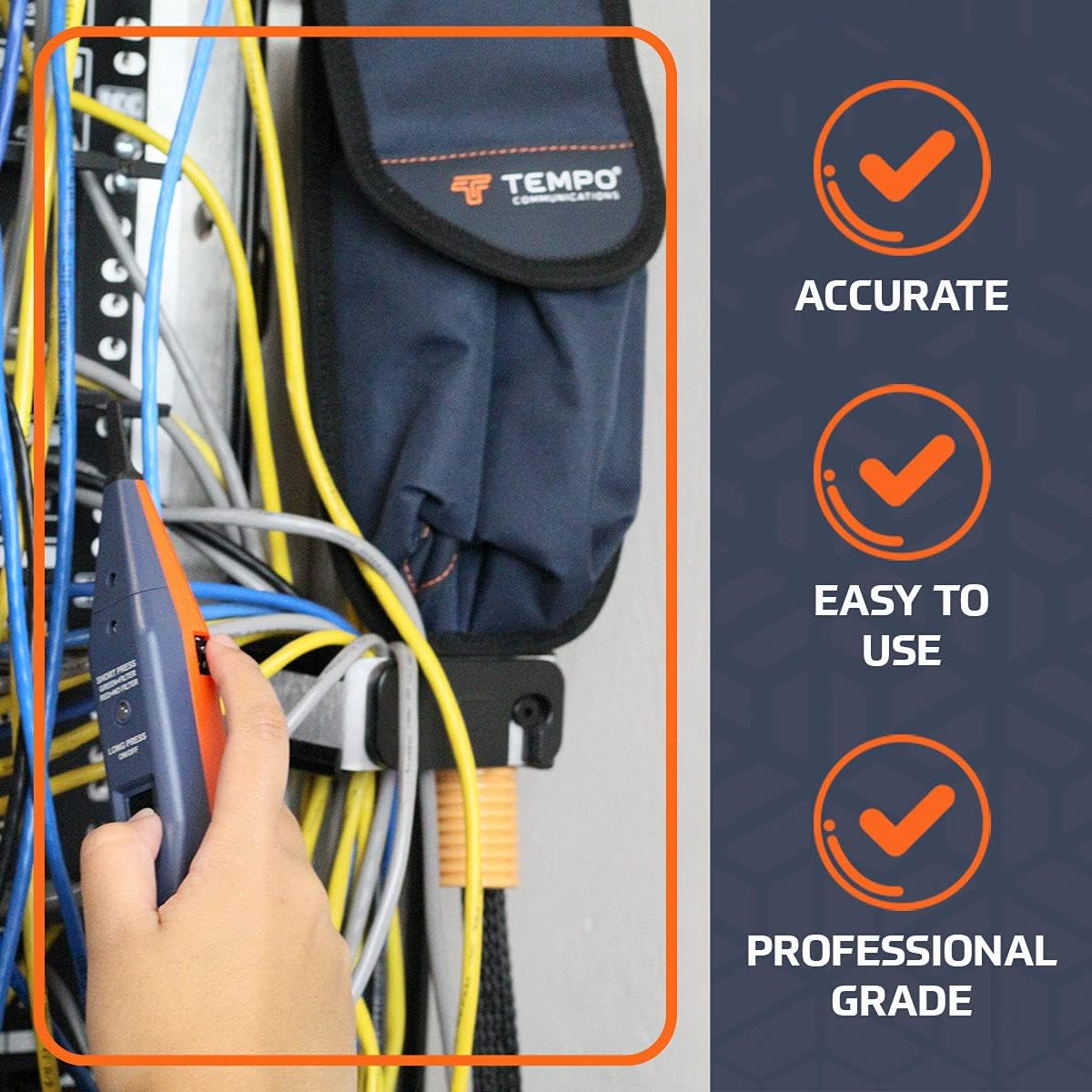 70% оƒƒ Dіѕсоunt Tempo Communications 801K Tone Generator and Filtered Probe Kit - Professional Wire and Cable Tracer Kit (Latest Model)