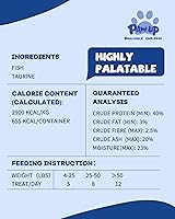 Vista 8 de PAWUP Golosinas secas de pescado entero, alto contenido en proteínas y omega-3 para piel y pelaje, recompensas de entrenamiento para perros pequeños