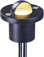 Vista 2 de Yescom Lámpara LED de 12 V, luz blanca cálida para escalera, impermeable, patio, camino, paisaje, paquete de 20