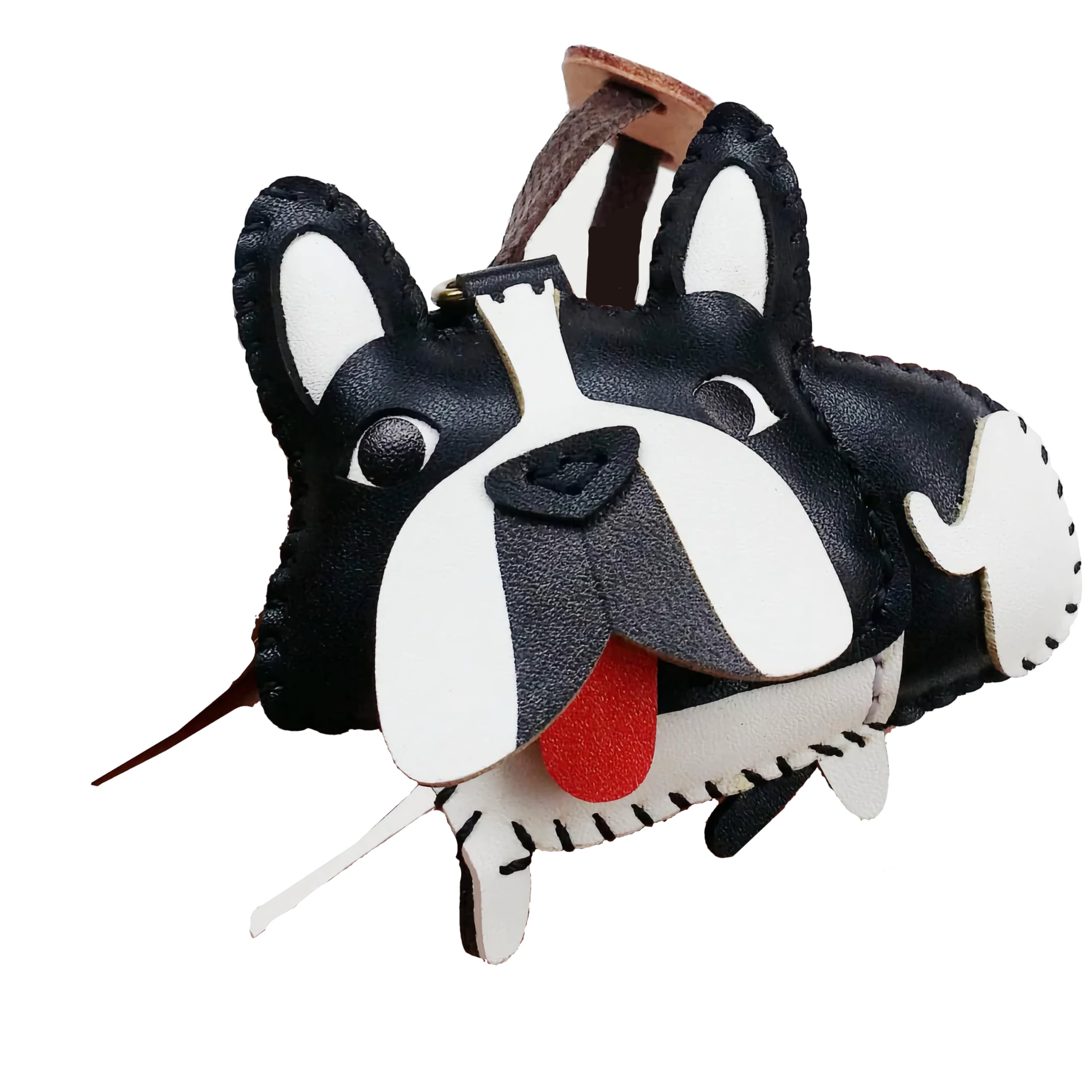 immi Anhänger Taschenanhänger, liebevoll handgefertigt (Französische Bulldogge)
