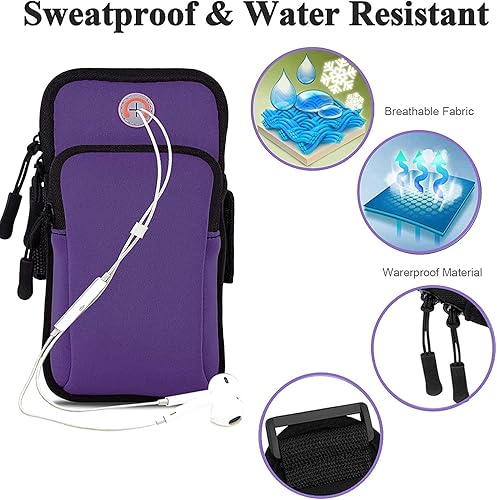 Miniatura 5 de Soporte para teléfono para correr, mujeres, hombres y niños, paquete de 2 soportes para teléfono celular para iPhone 13, 12, 11 Pro Max, Xs Xr X 8,