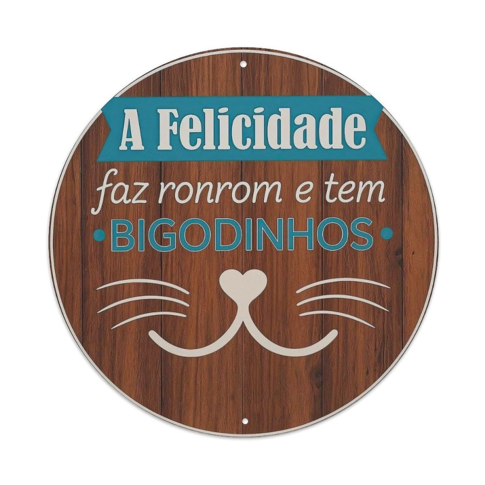Funny Cat Slogans Metal Tin Sign