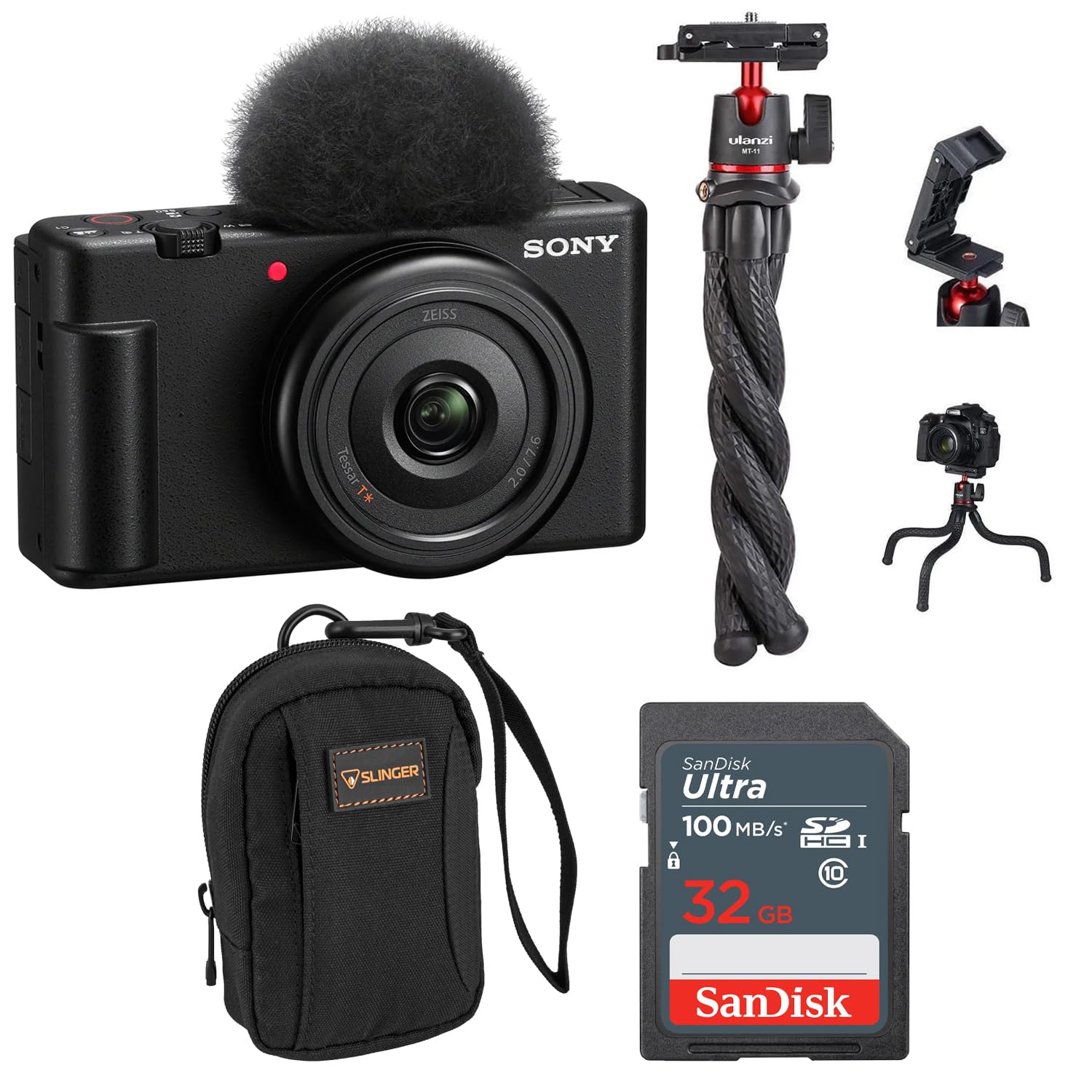 Amazon.com : Sony ZV-1F Digital Camera for Content Creators and