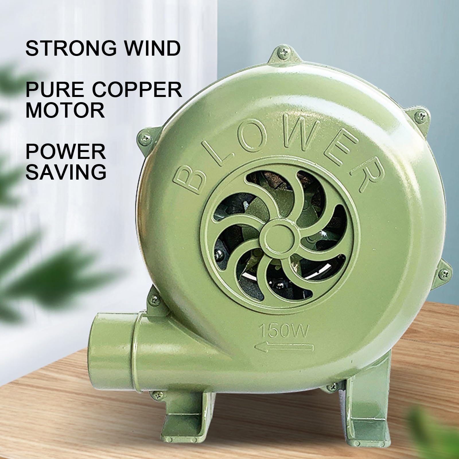 Soffiatore Elettrico, Ventilatore per Forgia da Fabbro 220V, 2800 Giri/min, Ventilatore Centrifugo, per Campeggio/Picnic/attività All'Aperto (Size : 250w)