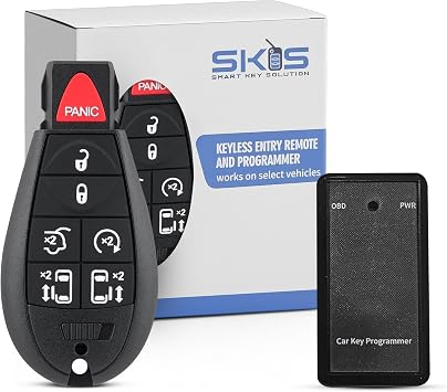 Keyless Entry Remote Compatible for Chrysler Town and Country Dodge Grand Caravan 2008 2009 2010 2011 2012 2013 2014 2015 2016 2017 2018 Car Keyless Entry Remote Control M3N5WY783X IYZ-C01C