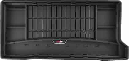 Tappetino Bagagliaio Per Fiat 500X 2014-2018 - ProLine 3D, In Gomma TPE, Con Bordi Alti E Organizer