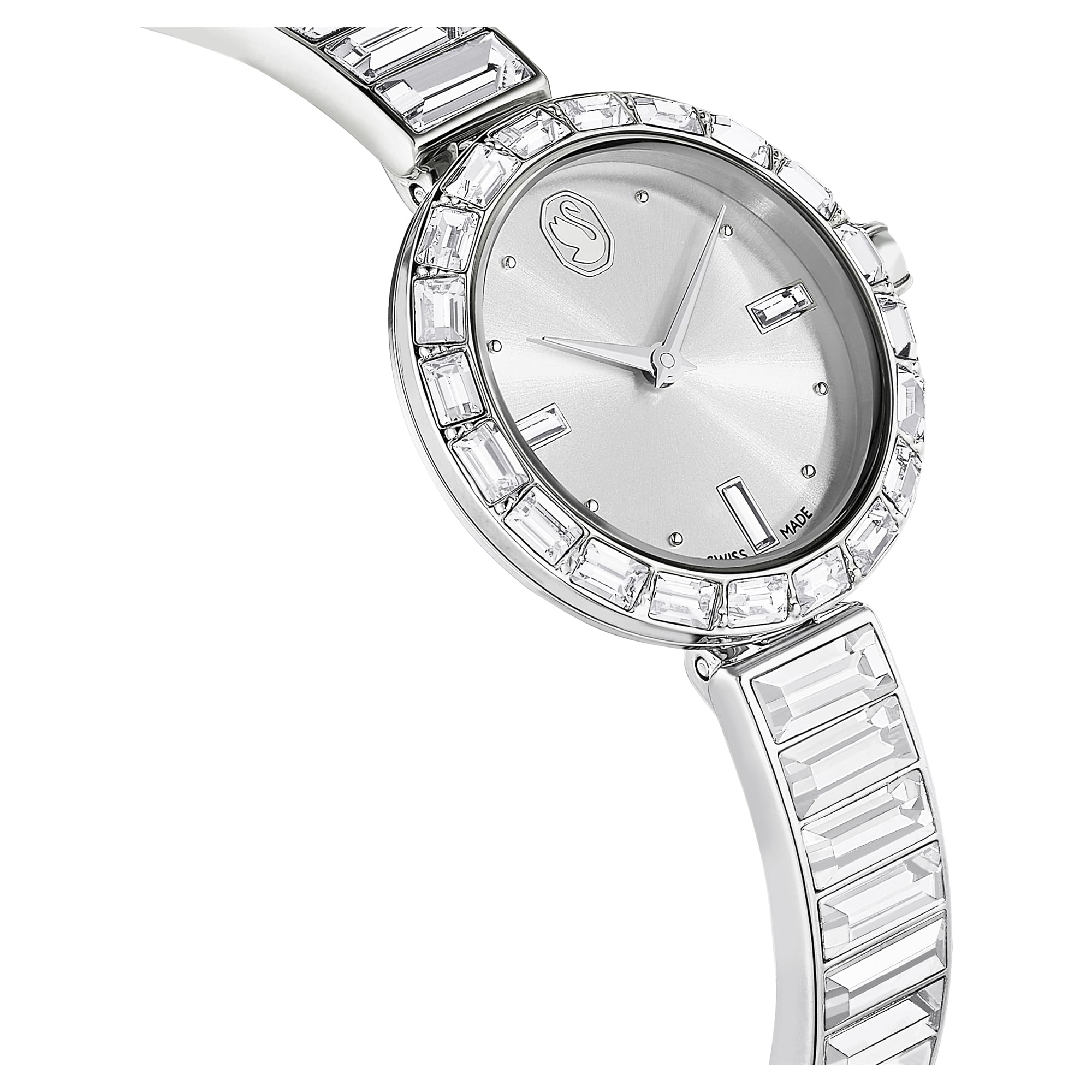 Swarovski Matrix Collezione montre bracciale jonc, Swiss Made