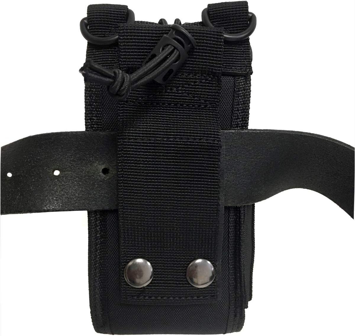 Heavy Duty Nylon Pouch with Secure Belt Loop and Adjustable Strap Compatible with Kyocera -DuraForce Ultra 5G, DuraForce Pro 2, DuraForce Pro/Sonim - XP6, XP7, XP8 / CAT - S48C, S60, S61, S62, S42