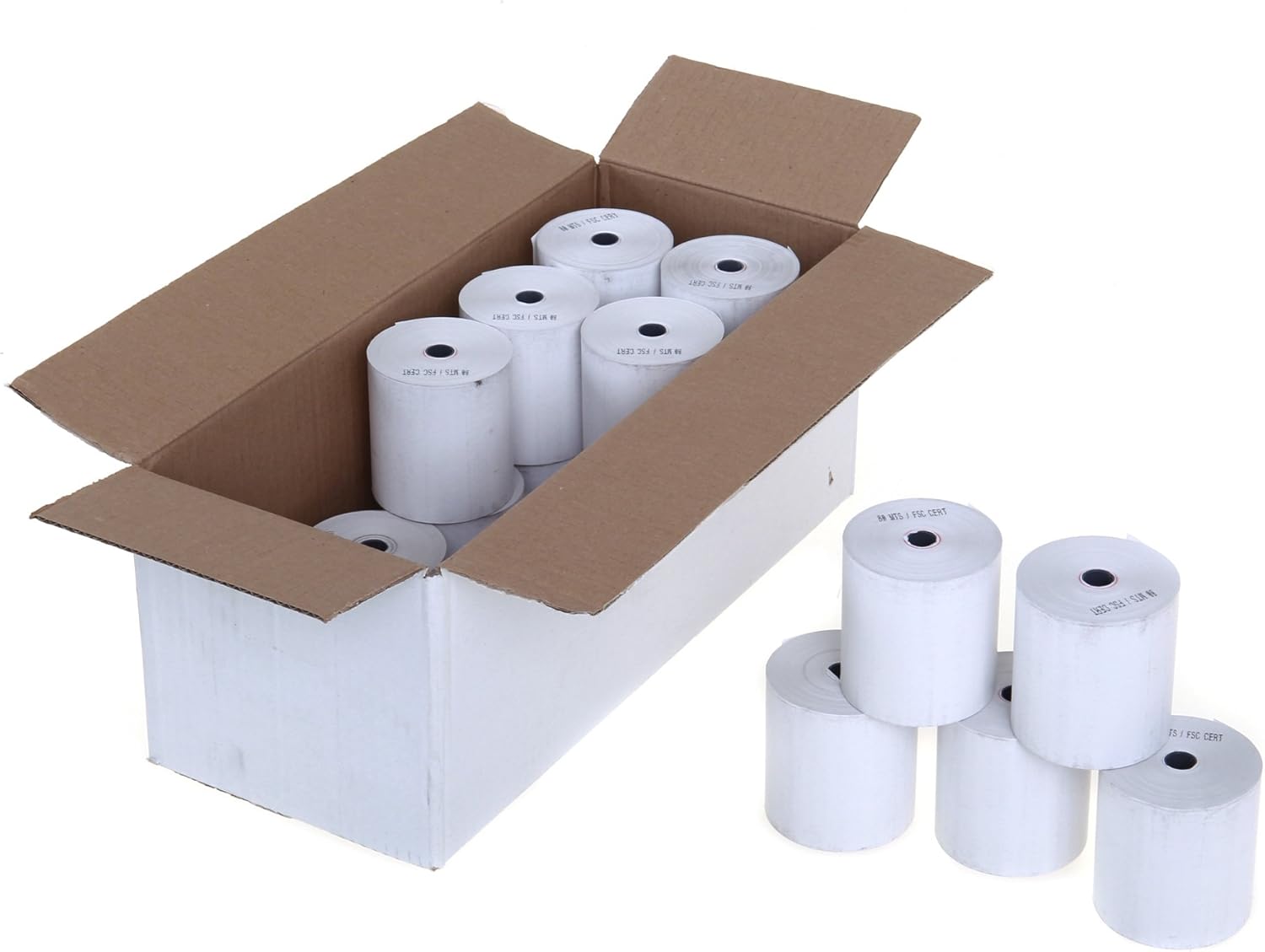 57 x 30mm Thermal Paper Till Rolls for Credit Card All PDQ Machines (20