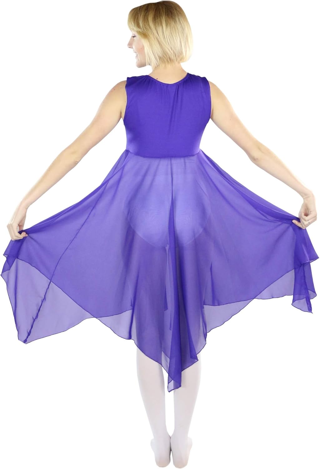 Danzcue Womens Worship Praise Dance Pullover Vest - Image 4