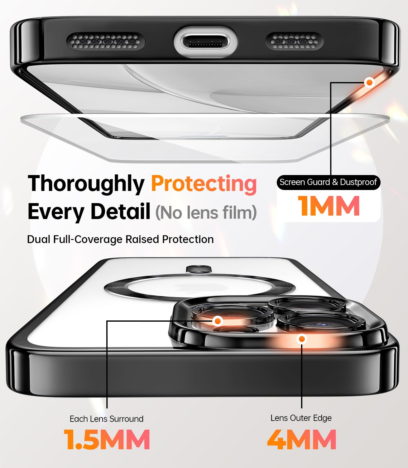 Meifigno Candy Series Case Designed for iPhone 16 Pro - Image 3