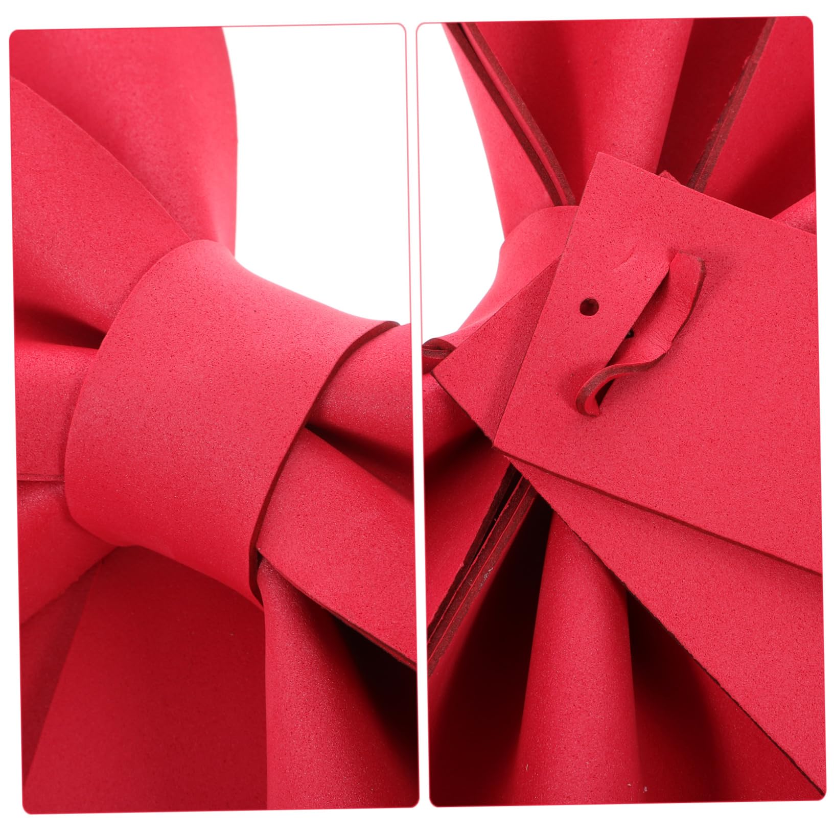 Zerodeko 8stücke Große Hochzeits-Schleifen-Dekoration Für Weihnachten Und Feierlichkeiten Für Und Türschmuck Weinrot Handgefertigt Und Vielseitig Einsetzbar