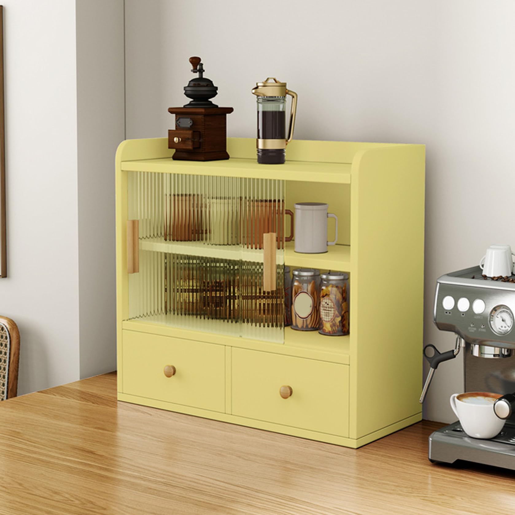 木製収納キャビネット Amazon｜MJKQ9 収納キャビネット 木製 50*28*50cm ショーケース 木目調