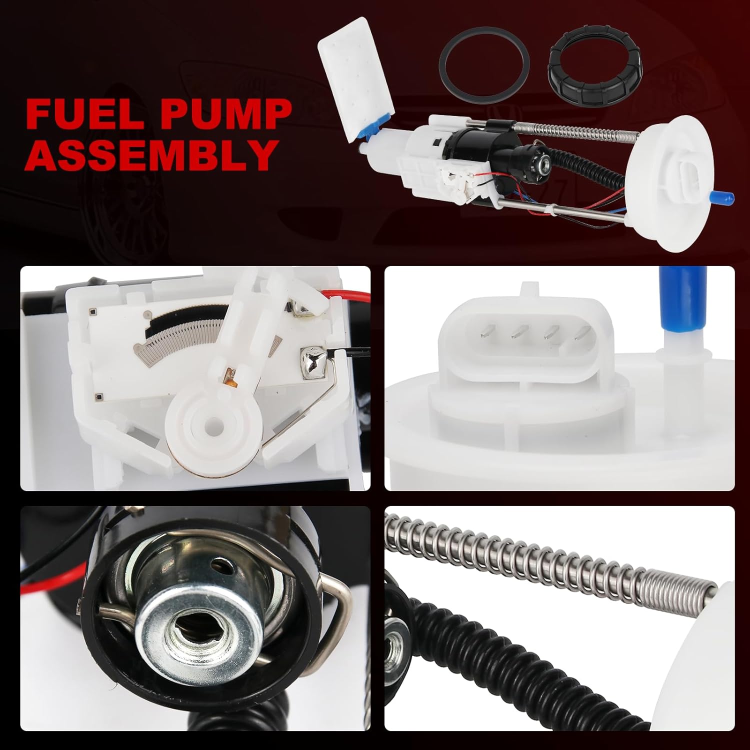 2204852 Fuel Pump Assembly with Tank Seal Compatible with Polaris Ranger 900 XP/Crew/EPS, Ranger 1000 XP Replace 2521307