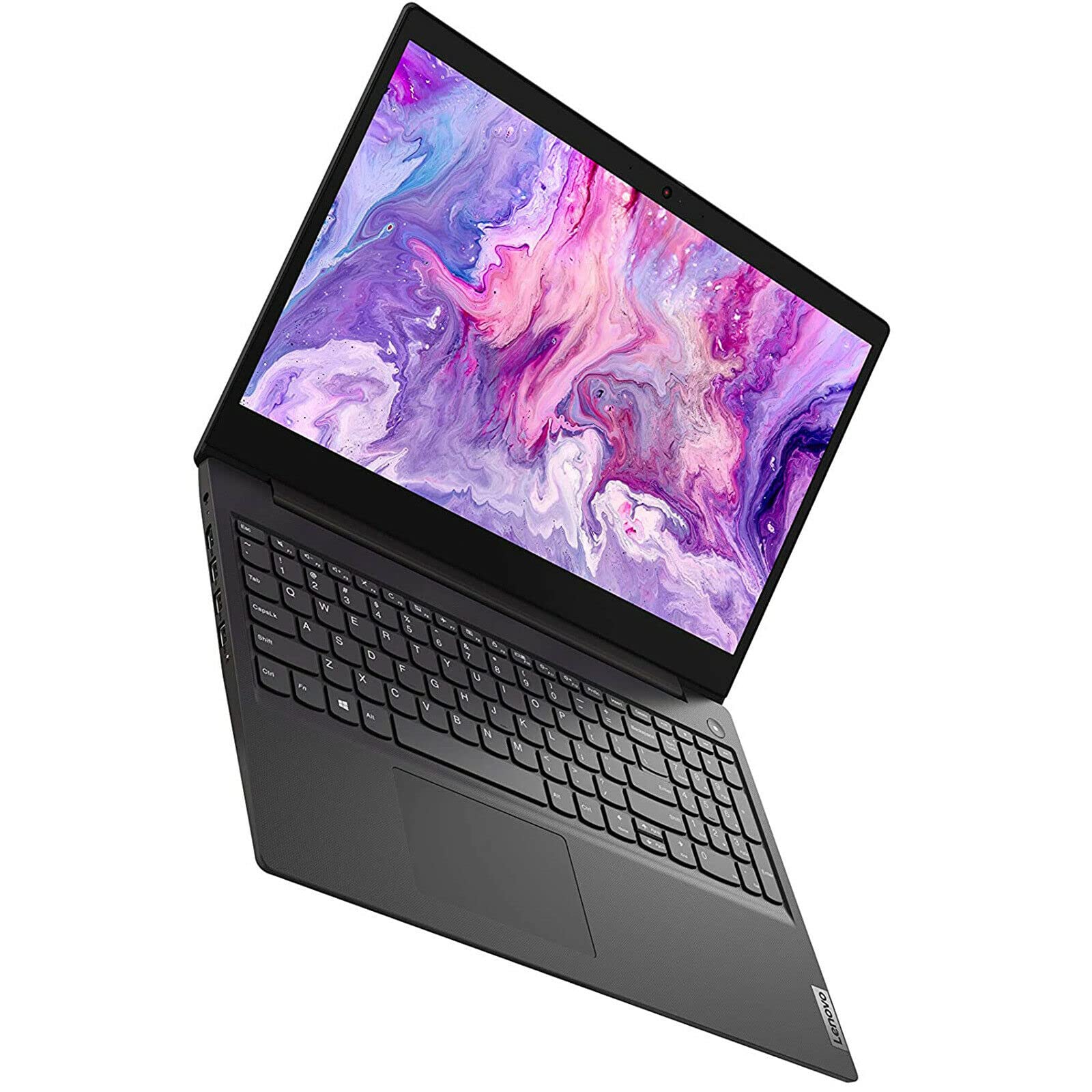 Lenovo, Pc Portatile Notebook, Display FHD da 15,6", cpu Intel N4500, Ram 16Gb, SSD M2 500Gb, Windows 11, Computer Portatile Pronto all'uso
