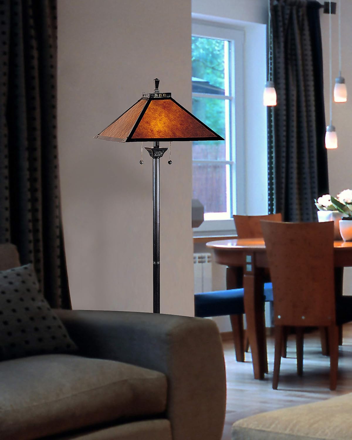 Exсluѕіvе Dіѕсоunt 60% Prісе Dale Tiffany Lamps TF100176 Camelot Lamp, 58.00x18.00x18.00, Bronze